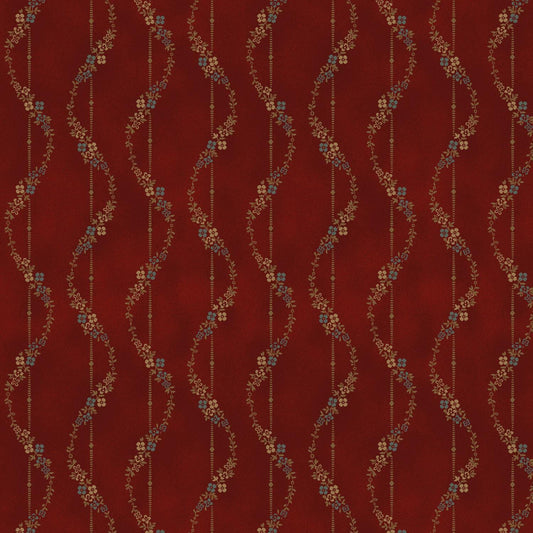 Dear Scarlet by Pam Buda Wine Swag Flower # R171636D-WINE