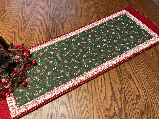 Primitive Farmhouse Christmas Table Runner Item #1999