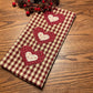Primitive Farmhouse Valentine Towel Item #2012