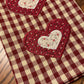 Primitive Farmhouse Valentine Towel Item #2012