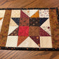Primitive Farmhouse Scrappy Star Table Runner Item #2006