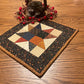 Primitive Farmhouse Scrappy Star Table Topper Item #2009