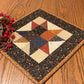 Primitive Farmhouse Scrappy Star Table Topper Item #2009
