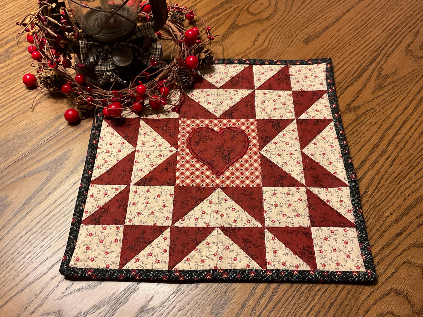 Primitive Farmhouse Americana Table Topper Item #2011