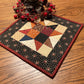 Primitive Farmhouse Scrappy Star Table Topper Item #2014