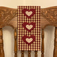 Primitive Farmhouse Valentine Towel Item #2012