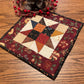 Primitive Farmhouse Scrappy Star Table Topper Item #2008