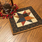 Primitive Farmhouse Scrappy Star Table Topper Item #2009
