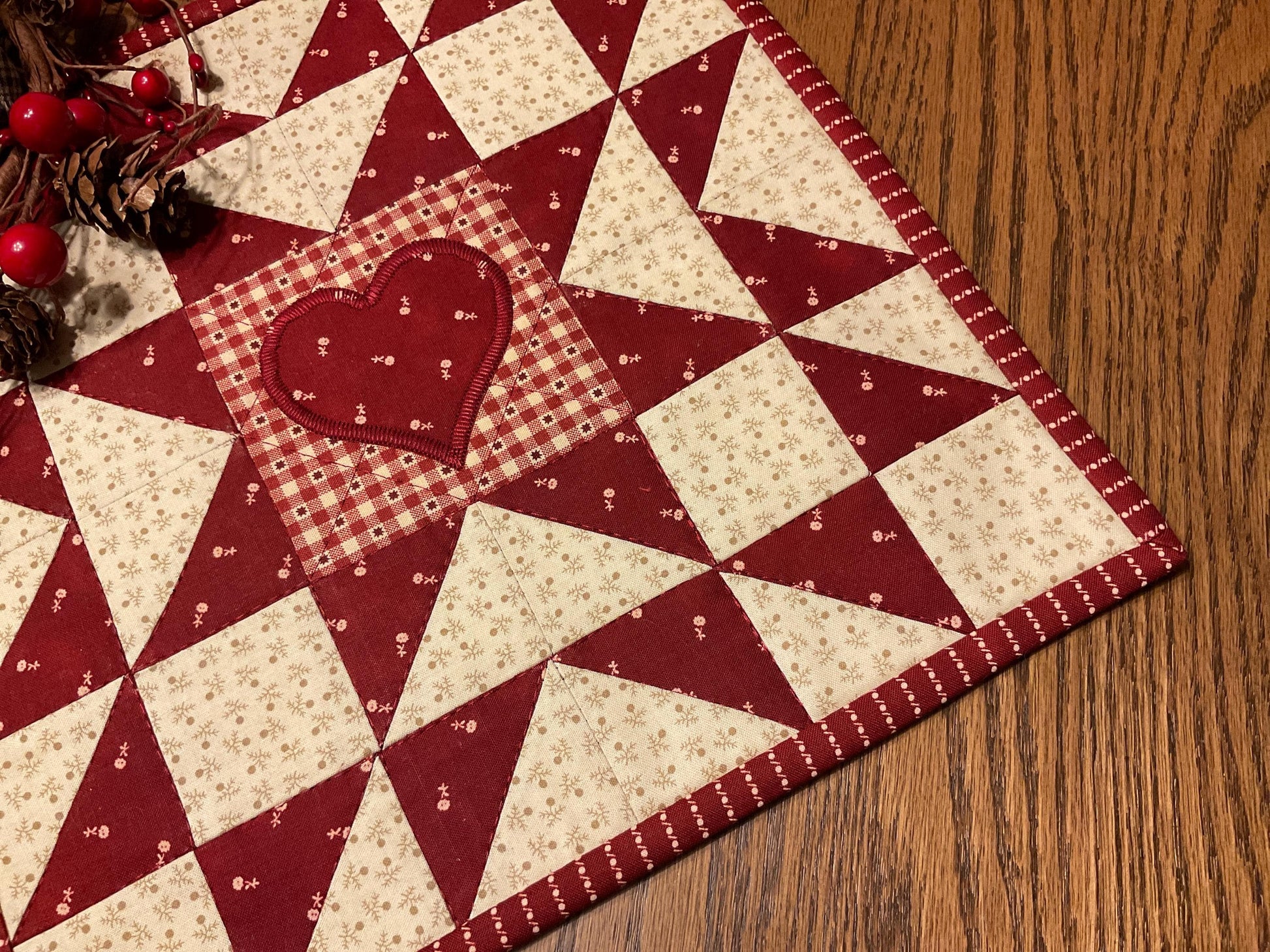 Primitive Farmhouse Americana Table Topper Item #2010