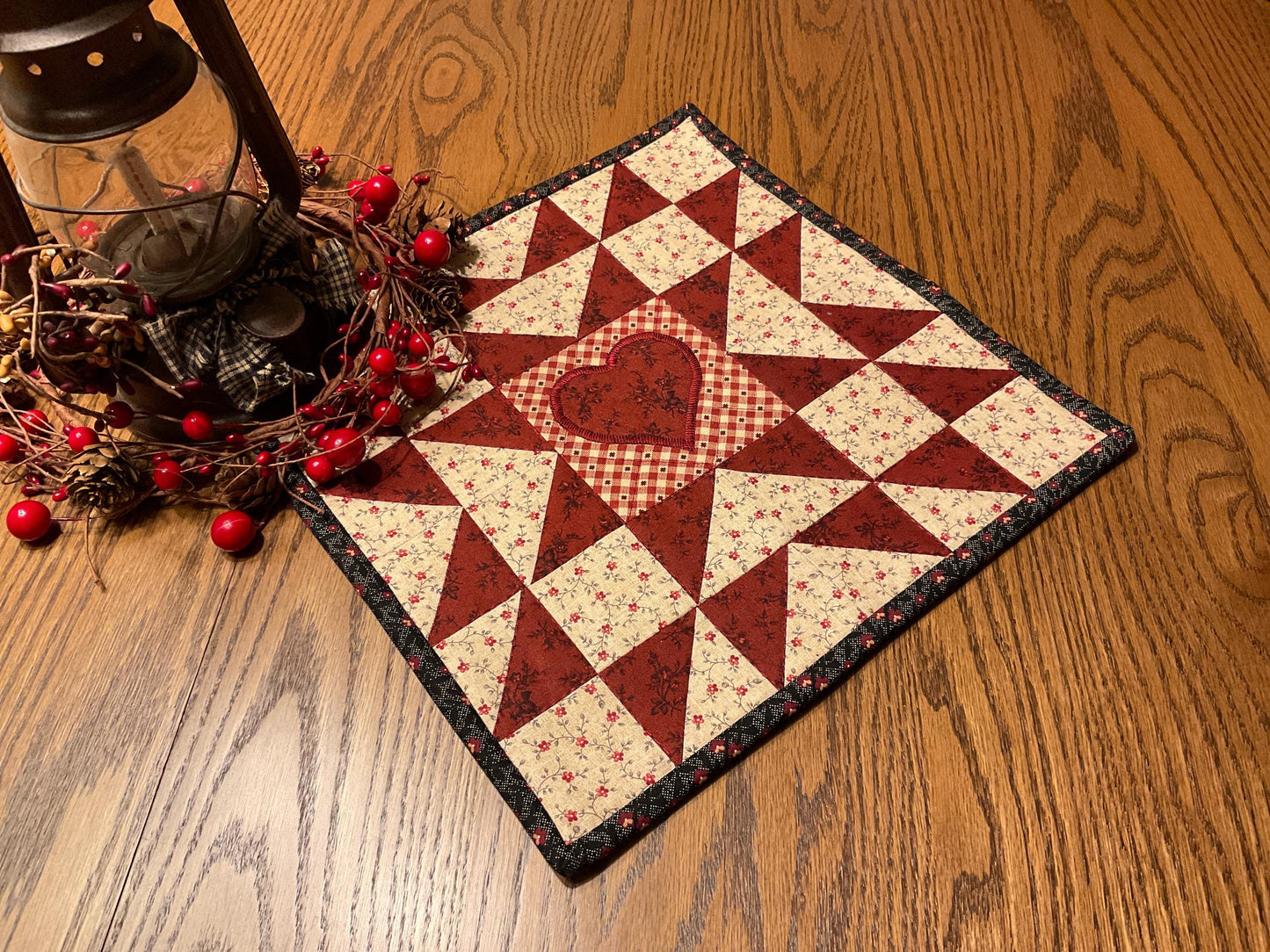 Primitive Farmhouse Americana Table Topper Item #2011