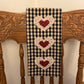 Primitive Farmhouse Valentine Towel Item #2019