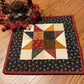 Primitive Farmhouse Scrappy Star Table Topper Item #2013