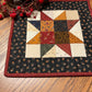 Primitive Farmhouse Scrappy Star Table Topper Item #2013