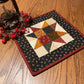 Primitive Farmhouse Scrappy Star Table Topper Item #2013