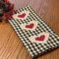 Primitive Farmhouse Valentine Towel Item #2022