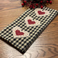 Primitive Farmhouse Valentine Towel Item #2019