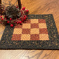 Primitive Farmhouse Checkerboard Table Topper Item #2024
