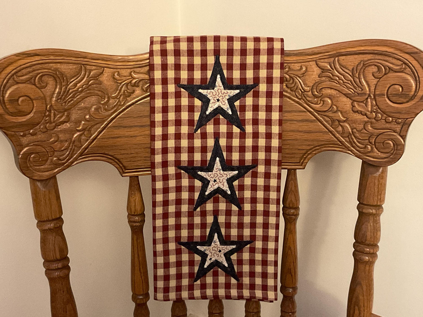 Primitive Farmhouse Americana Towel Item #2027