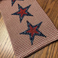 Primitive Farmhouse Americana Towel Item #2028
