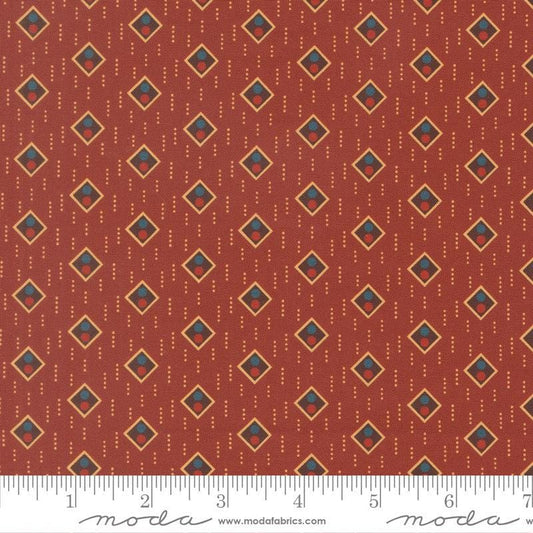 Pamelias Path by Betsy Chutchian Madder Red 47556 17