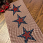 Primitive Farmhouse Americana Towel Item #2029