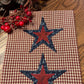 Primitive Farmhouse Americana Towel Item #2028