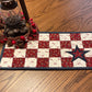 Americana Primitive Farmhouse Table Runner Item #2029