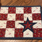 Americana Primitive Farmhouse Table Runner Item #2034