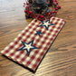 Primitive Farmhouse Americana Towel Item #2030