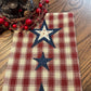 Primitive Farmhouse Americana Towel Item #2030