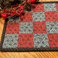 Primitive Farmhouse Americana Table Runner Item #2038