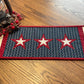 Primitive Farmhouse Americana Table Runner Item #2042