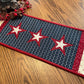 Primitive Farmhouse Americana Table Runner Item #2042