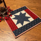 Primitive Farmhouse Americana Table Topper Item #2044