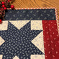 Primitive Farmhouse Americana Table Topper Item #2044