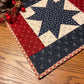 Primitive Farmhouse Americana Table Topper Item #2044