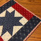 Primitive Farmhouse Americana Table Topper Item #2044