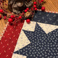 Primitive Farmhouse Americana Table Topper Item #2044