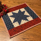 Primitive Farmhouse Americana Table Topper Item #2047