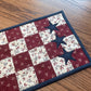 Primitive Farmhouse Americana Table Runner Item #2049