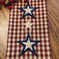 Primitive Farmhouse Americana Towel Item #2046