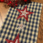 Primitive Farmhouse Americana Towel Item #2048
