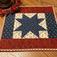 Primitive Farmhouse Americana Table Topper Item #2047