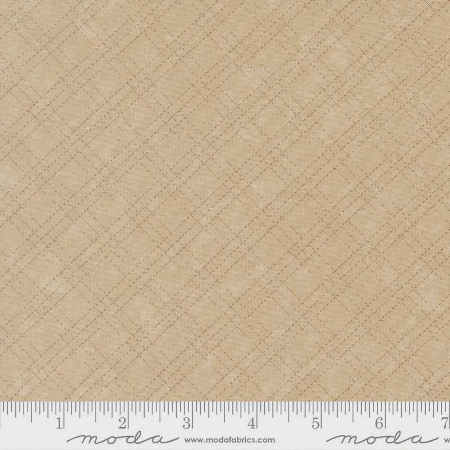 Quail Run by Kansas Troubles Plaid Tonal Tan 9837 21