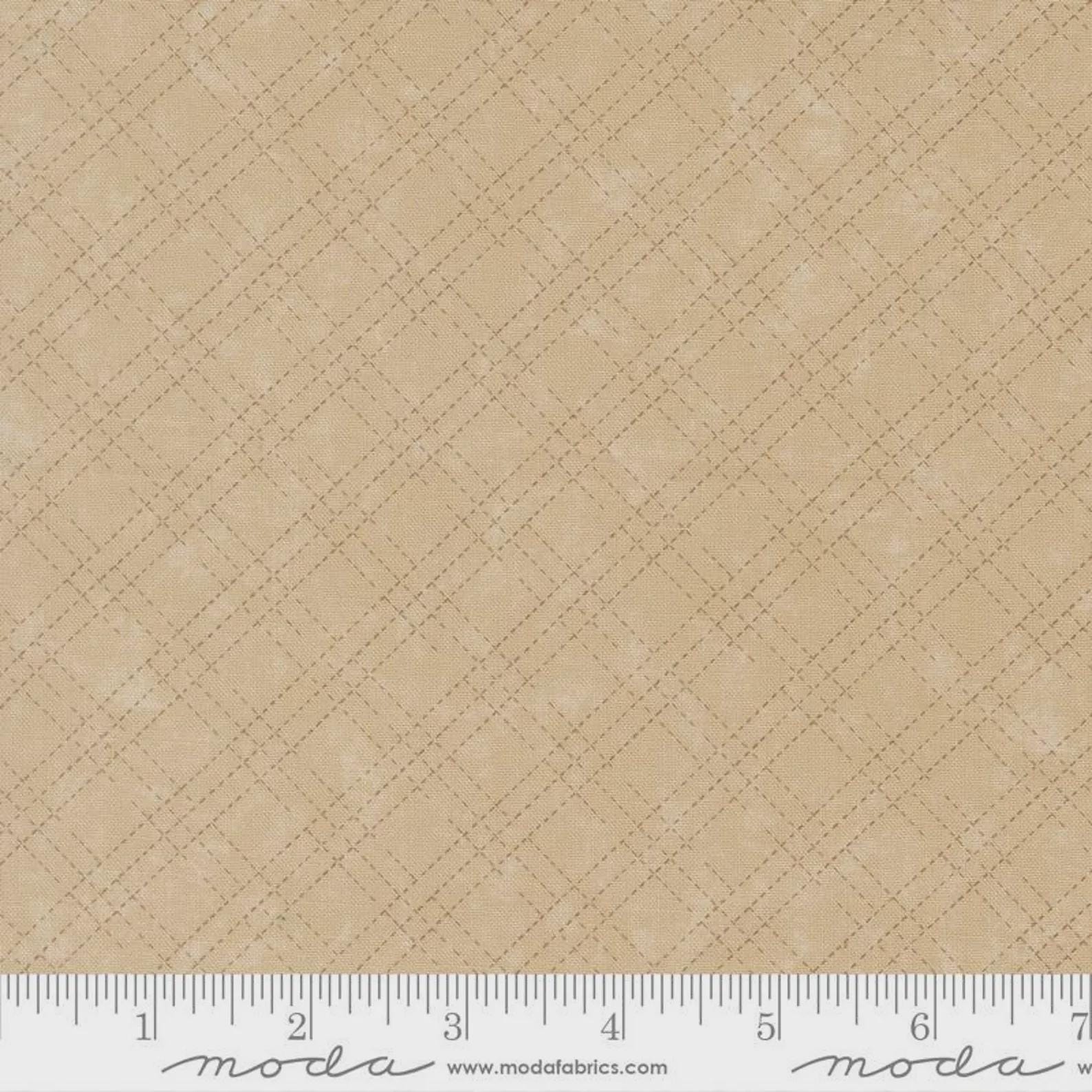Quail Run by Kansas Troubles Plaid Tonal Tan 9837 21