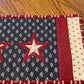 RESERVED FOR TOM Primitive Farmhouse Americana Table Runner Item #2050