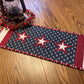 RESERVED FOR TOM Primitive Farmhouse Americana Table Runner Item #2050