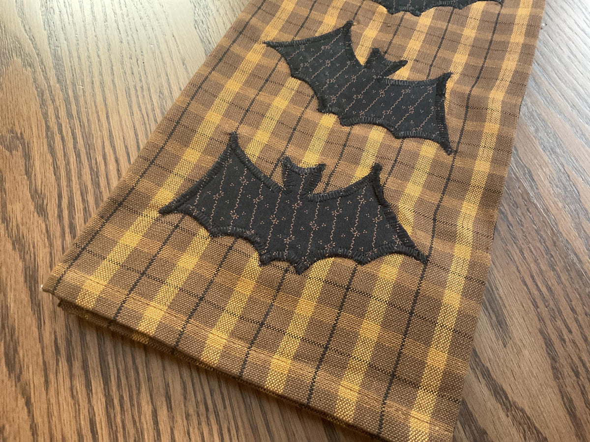 Halloween Primitive Farmhouse Towel Item #2053