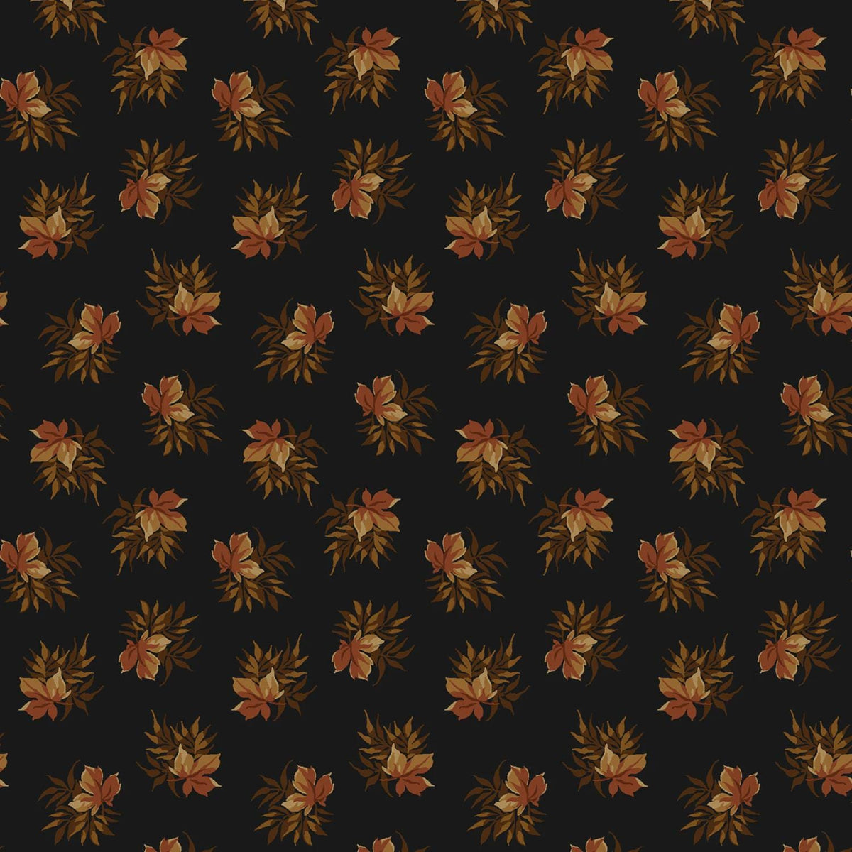 Midnight Cheddar by Pam Buda Black Leaf Peeping # R172082D-BLACK