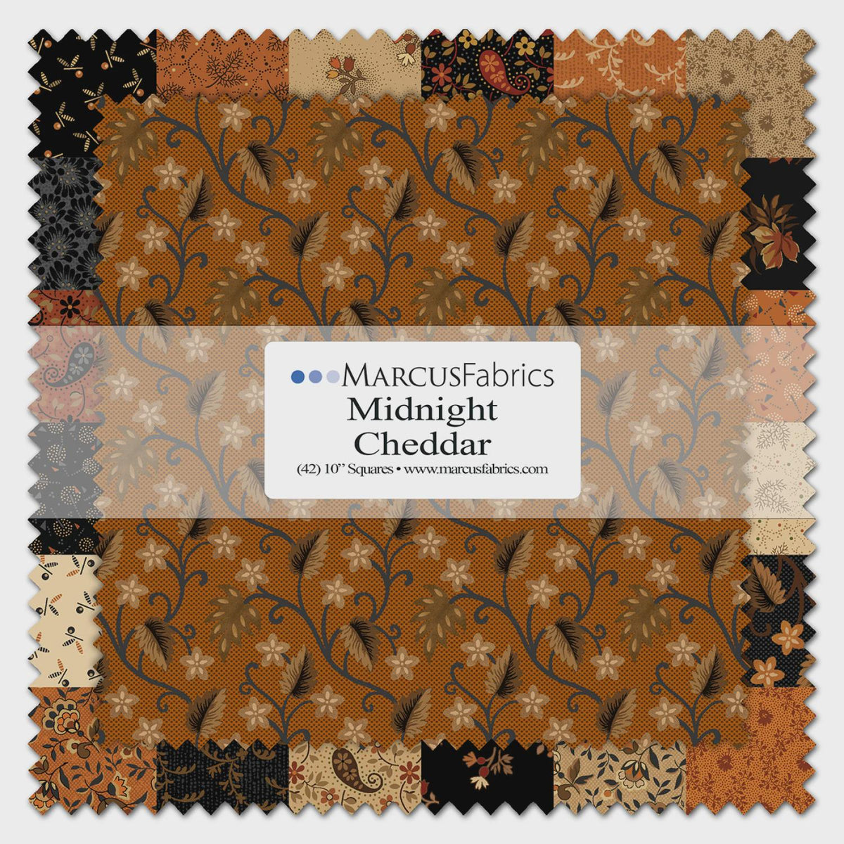 Midnight Cheddar by Pam Buda Layer Cake #SS196-0006